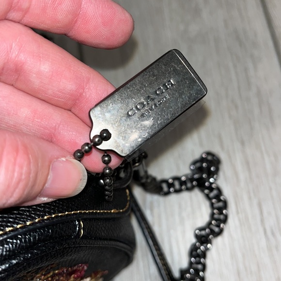 SOLD - Coach Isla Floral Tattoo Chain Crossbody Bag - Picture 15 of 15